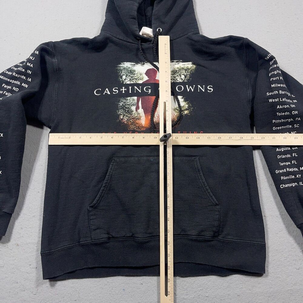 Casting Crowns Hoodie Small Christian Rock Band The Very‎ Next Thing 2016 Tour - Picture 6 of 12